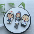 Customized Stethoscope Shape Personalized PVC Rubber